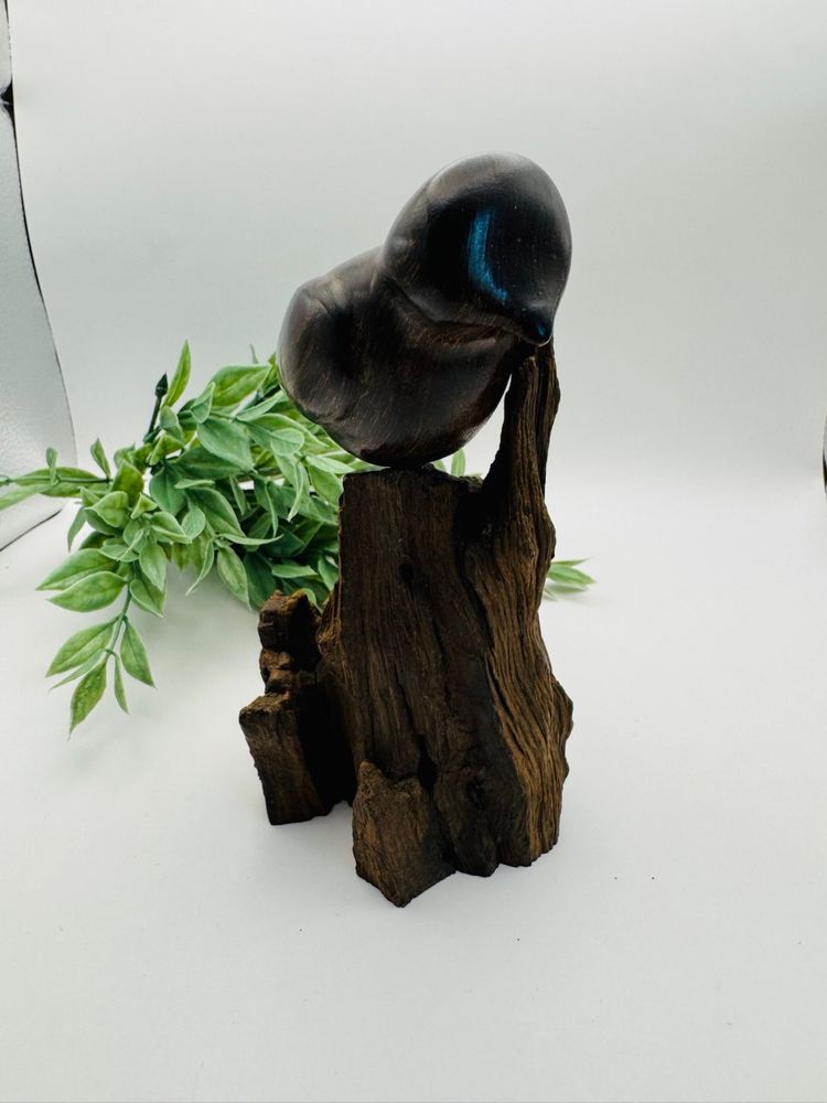 Bird Hand Carved Of Ironwood