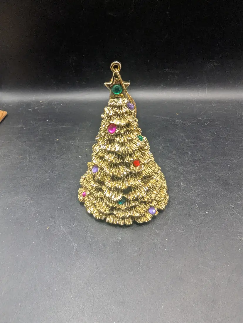 Vintage 1996 Avon Holiday Sparkle Tree Ornament.