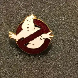 Vintage 1984 Ghostbusters Original Movie Promo Lapel Pin Brooch