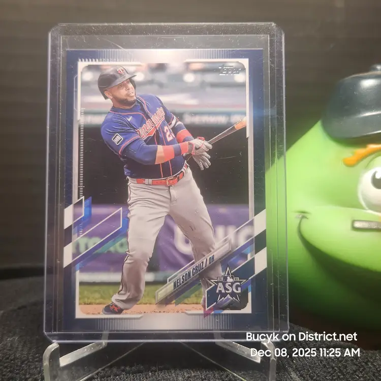2021 Topps Update ASG Blue - Nelson Cruz Minnesota Twins
