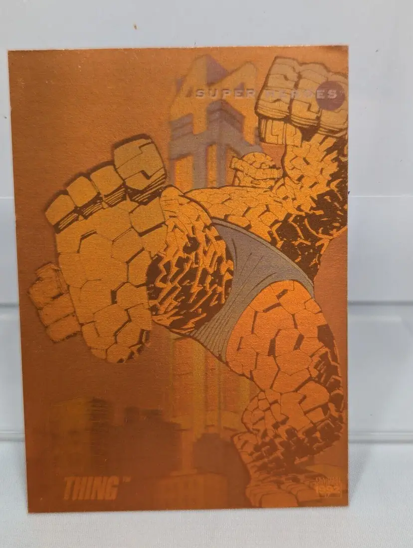 The Thing Hologram Card #H-2 (1992) By Impel, Marvel Universe Series 3