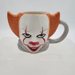 Pennywise From the It Movie Clown 21oz Mug. Chip on back