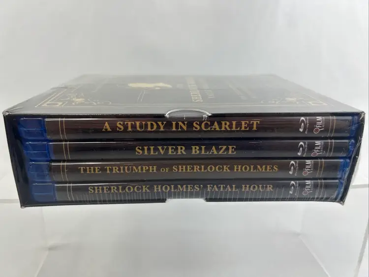 THE SHERLOCK HOLMES VAULT COLLECTION (BluRay, 2021) The Film Detective NIB NEW SEALED
