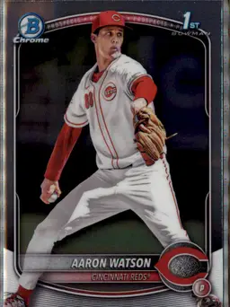 2025 Bowman Draft #BDC-193 Aaron Watson Chrome - (138) - Cincinnati Reds