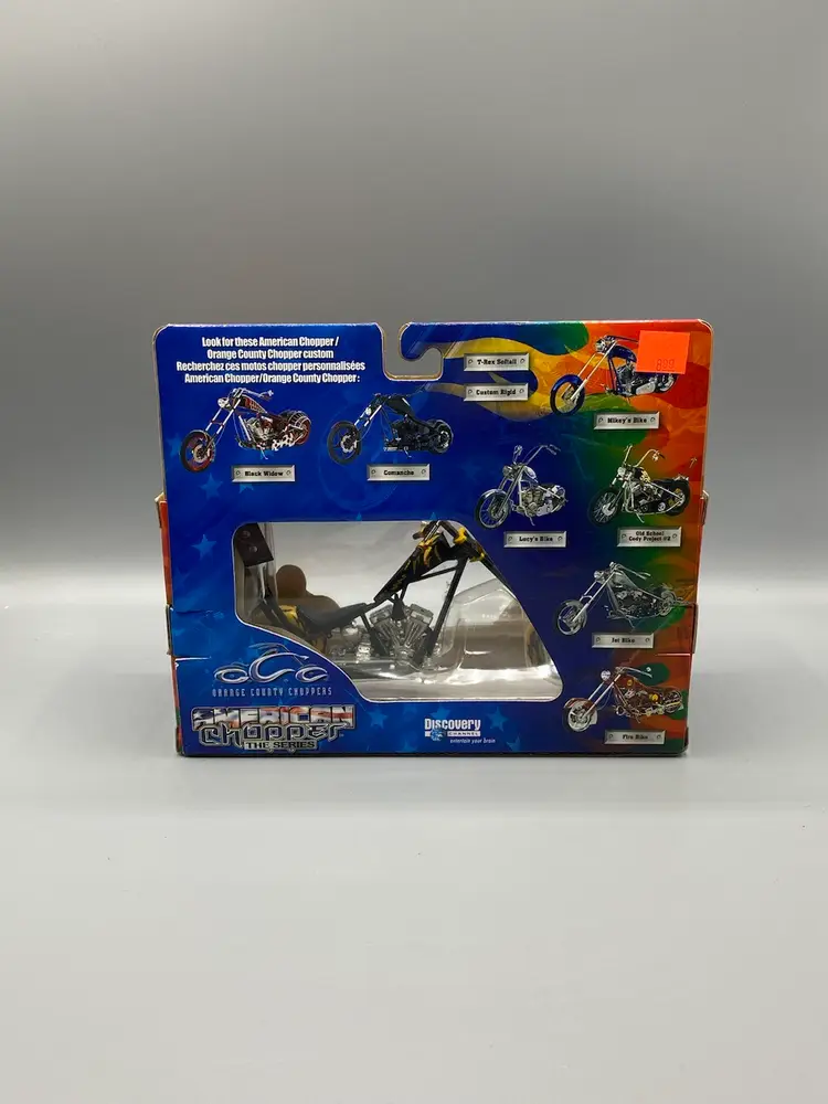2005 Orange County Choppers 1:18 Scale Diecast Bike Customer Rigid Lightning