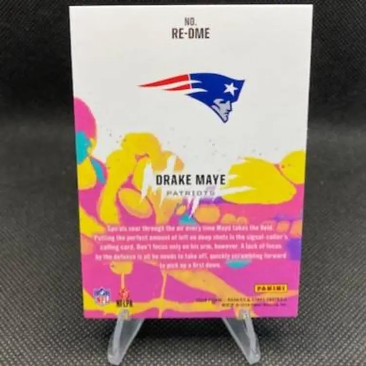 Drake Maye 2024 Panini Rookies & Stars Rookie RC #RE-DME - New England Patriots