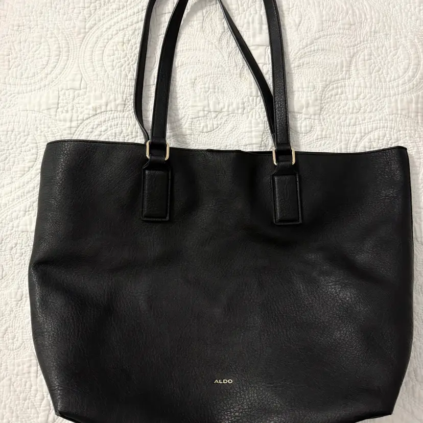 Aldo Black Tote Bag