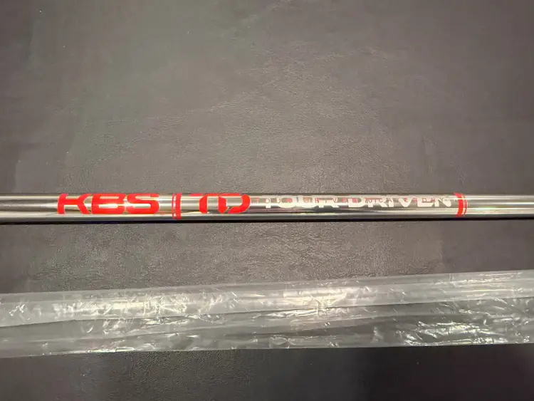 KBS TD DRIVER/WOOD SHAFT LIMITED EDITION CHROME 70 Stiff Flex NEW
