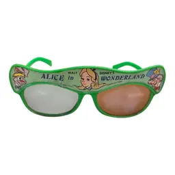 49. Vintage Circa 1960s Alice In Wonderland Disney Sunglasses