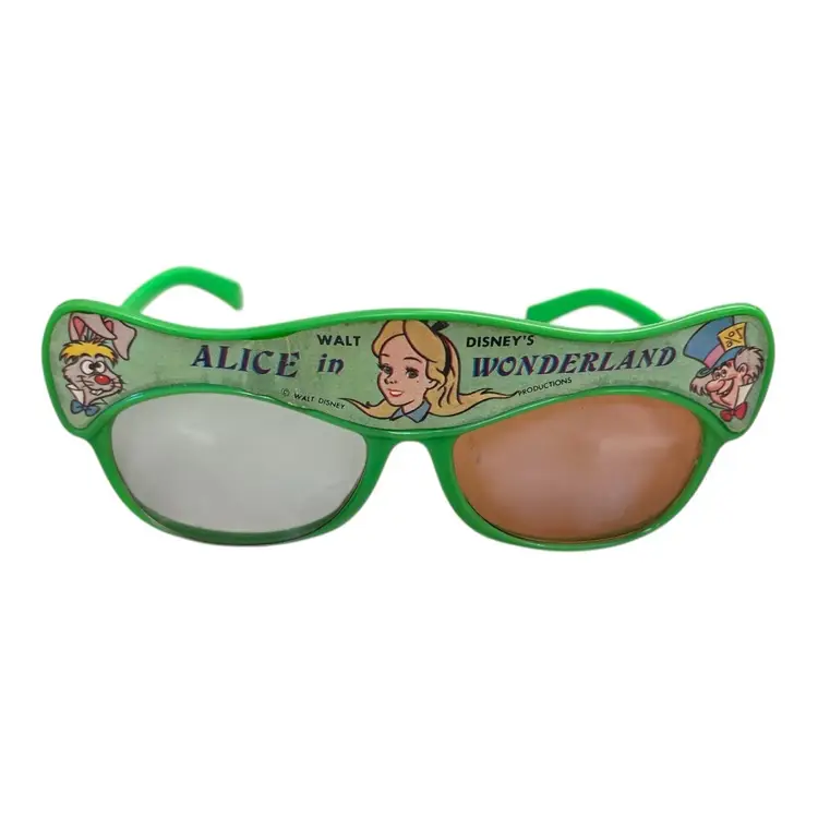 49. Vintage Circa 1960s Alice In Wonderland Disney Sunglasses