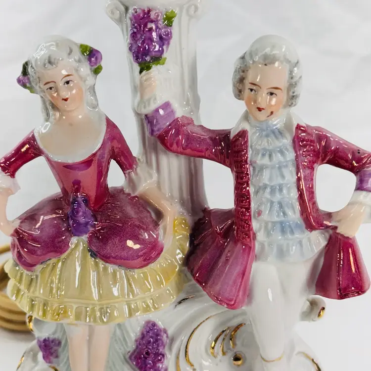 Courting Couple Lamp Made In Germany