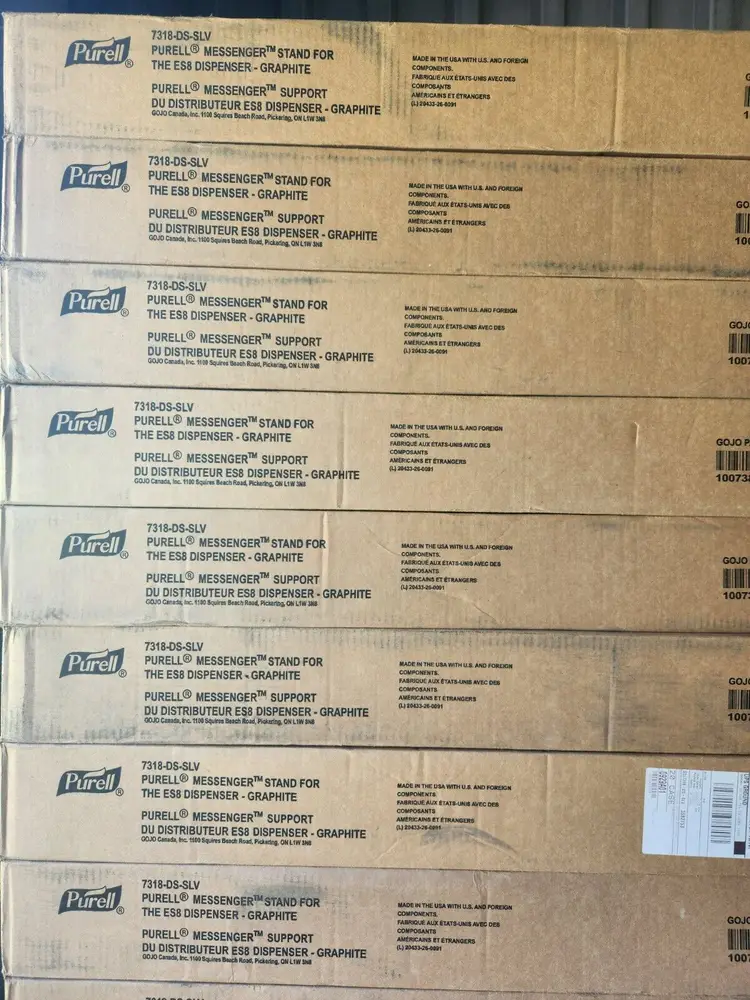 Purell Messenger ES8 Hand Sanitizer Floor Stand w/Dispenser Commercial Business