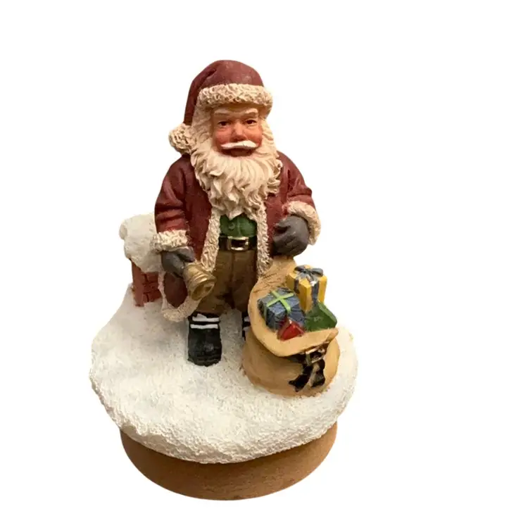 Our America Teeny Toppers Candle Topper Santa Claus