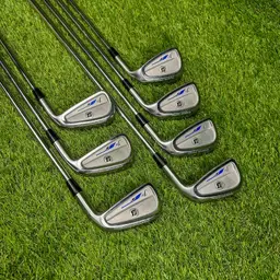 Bridgestone J36 Blades Iron Set 4-PW ⛳️ Precision Rifle Project X 6.0 Flighted Stiff Steel Shaft RH