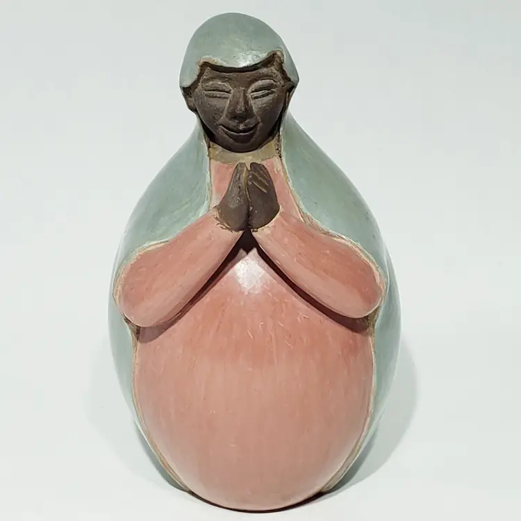 Chulucana Peru Pottery Juana Sosa Alache Mary Joseph Terracotta Nativity Figures