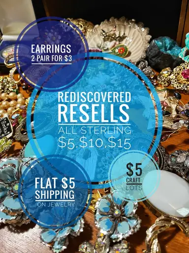 SALE- Brooches, Sterling- Flat $5 Shipping