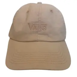 VANS Half Box Curved Bill Jockey Peach Colored Unisex Adjustable Dad Hat