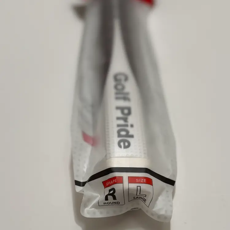 NEW Golf Pride Reverse Taper Putter Grip - ROUND - Size: LARGE - Black/Red/White