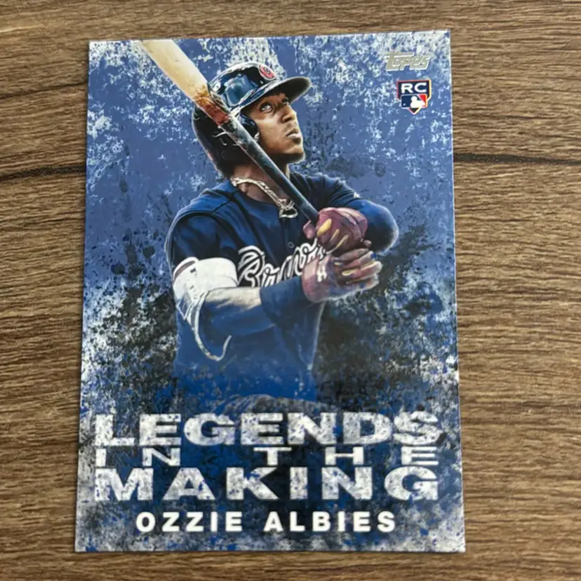 Ozzie Albies
2018 Topps Blue Parallel
Legends In The Making 
Atlanta Braves
