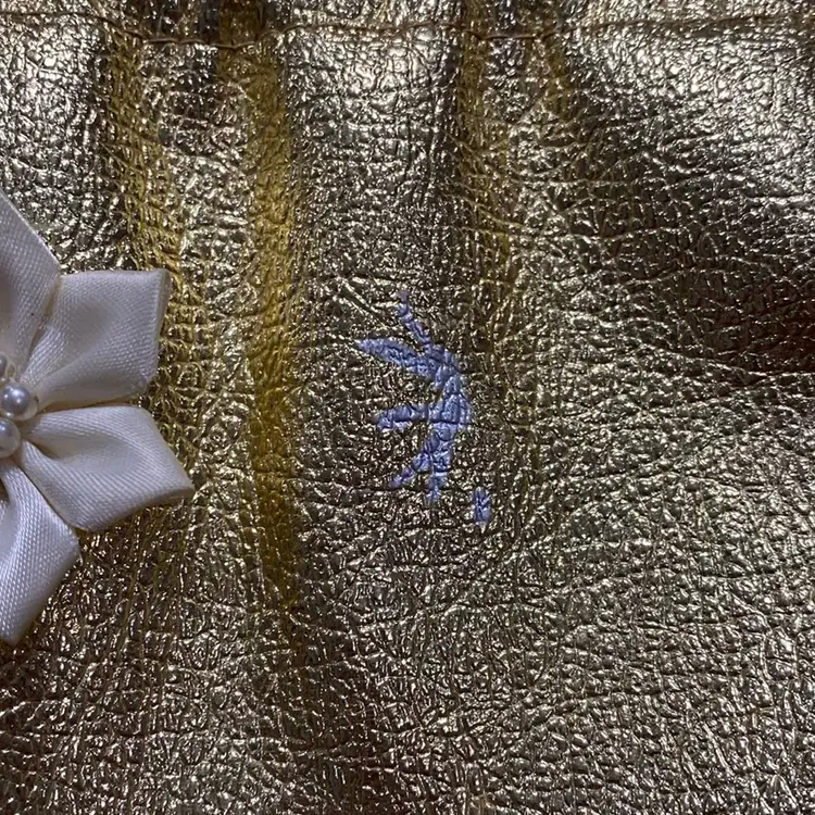 Gold Clutch/ Shoulder Bag/ Purse