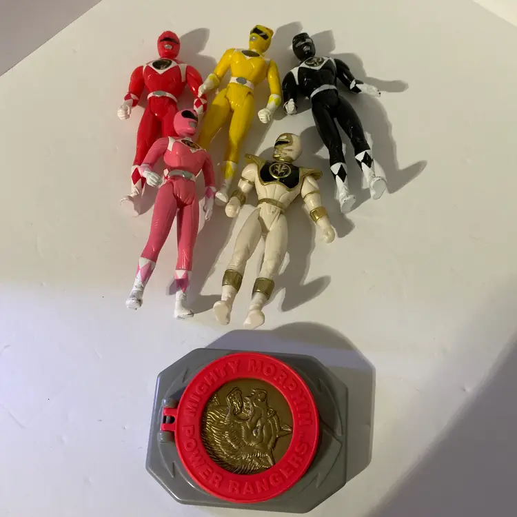 Vintage Power Rangers Toys 1995 AS IS
