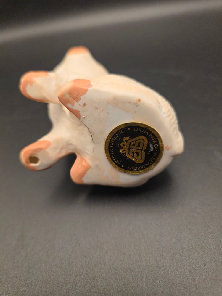 Pink pig "babe" figurine