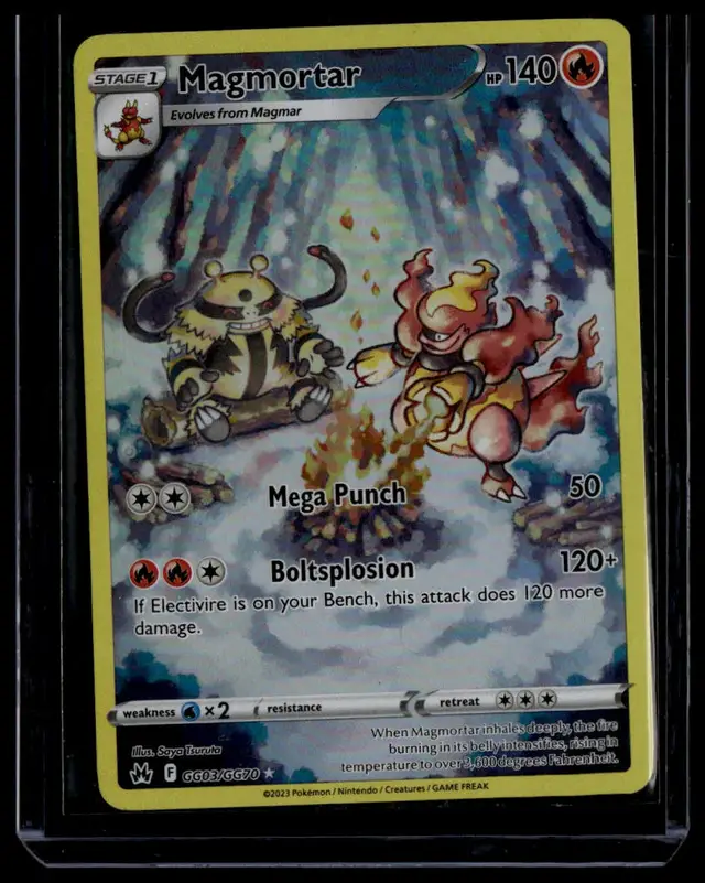 Magmortar 60/162 Holo Rare - Scarlet & Violet
