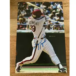 Greg Luzinski - Philadelphia Phillies- Autographed Photo