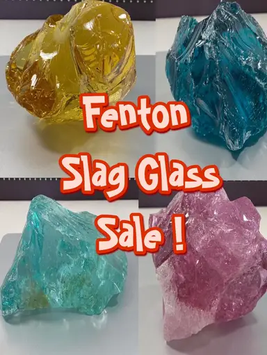 Slag Glass Sale!