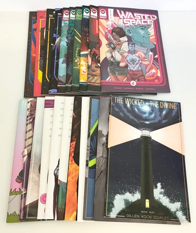 Lot of (47) Valiant, Image Comics & Others