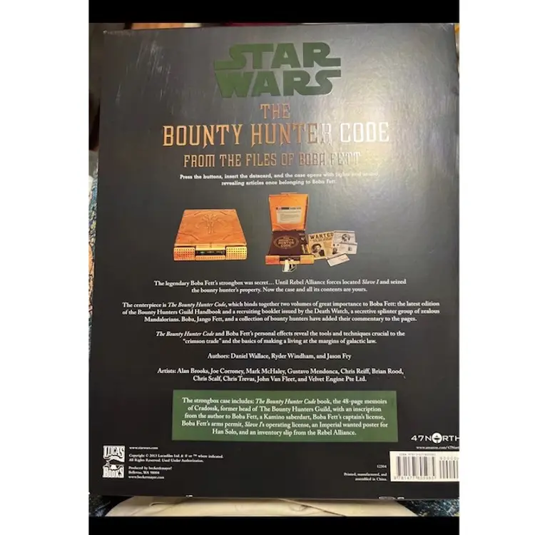Lucas Books STAR WARS The Bounty Hunter Code From The Files Of Boba Fett