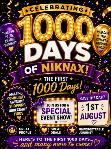 1000 Days Of Niknax Celebration With Claudine