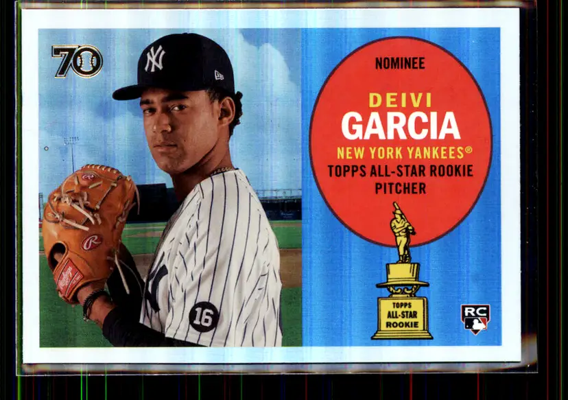 Deivi Garcia 2021 Topps All-Star Rookie Cup #23 - New York Yankees - (147-116)