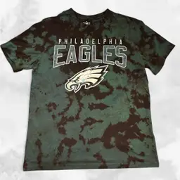 Philadelphia Eagles Tie Dyed T-shirt Medium