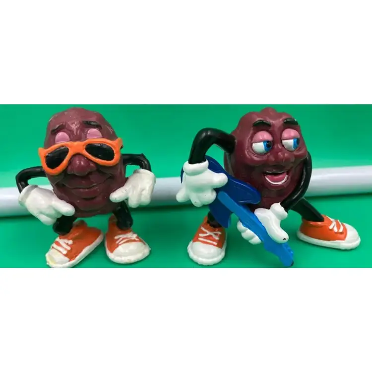 1987 1988 Applause California Raisins Set of Two