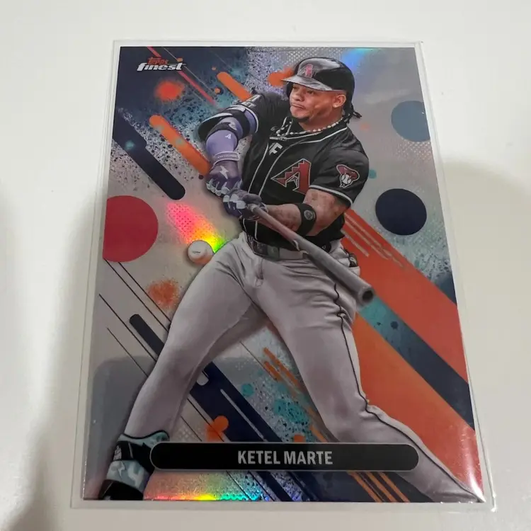Ketel Marte Finest Refractor Arizona Diamondbacks