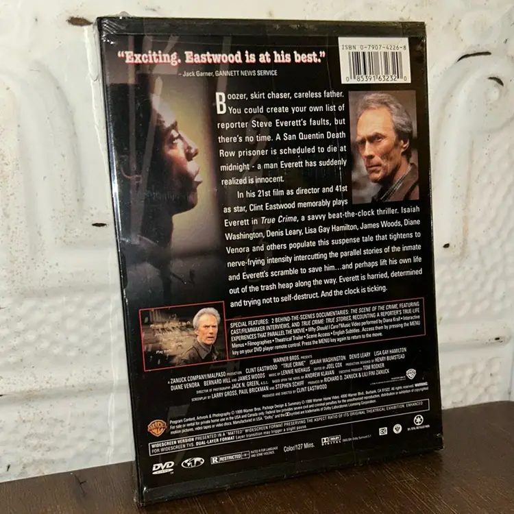 True Crime, Dvd, Clint Eastwood