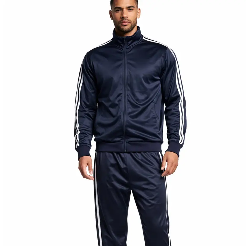 New Men Track Suit Size 2XL Navy