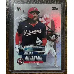 James Wood 2025 Topps Homefield Advantage Washington Nationals