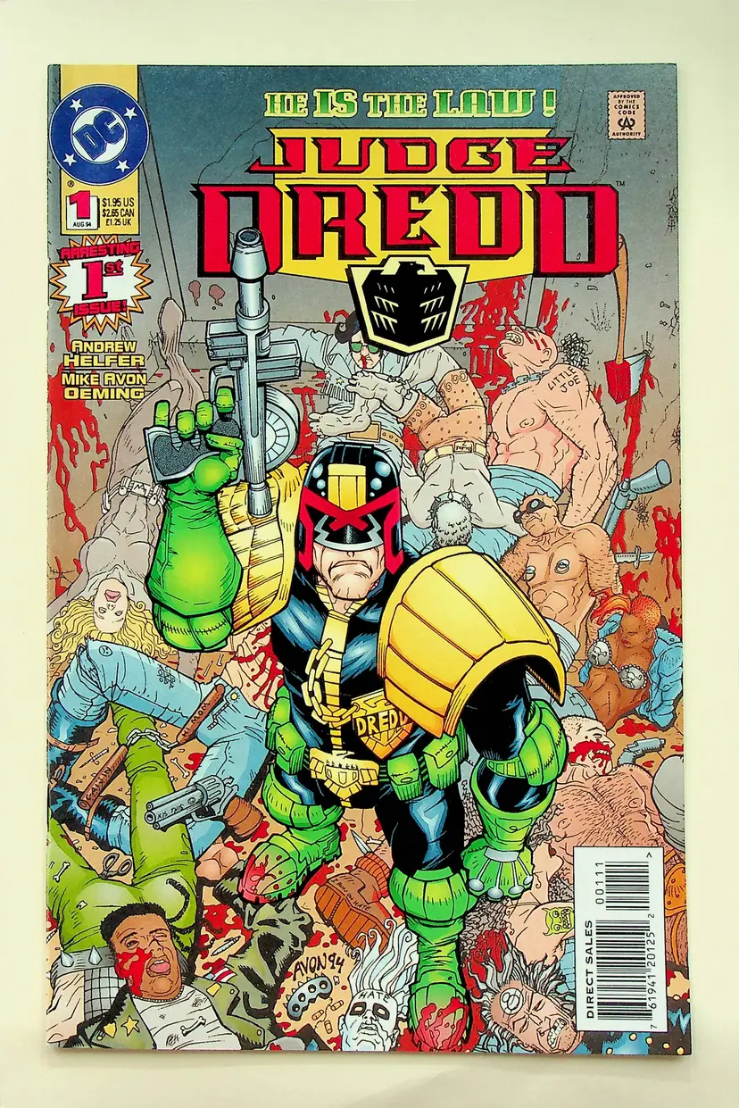 Judge Dredd # 1 (Aug 1994, DC) - Near Mint