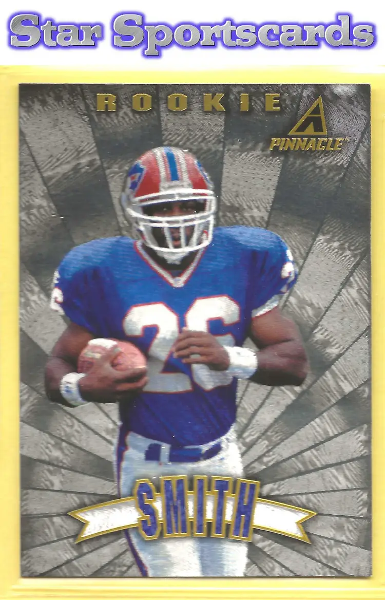 1997 Pinnacle #P80 Antowain Smith Trophy Collection Buffalo Bills