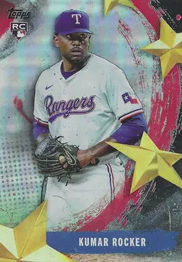 2025 Topps Stars of MLB Kumar Rocker RC #SMLB-54 Texas Rangers