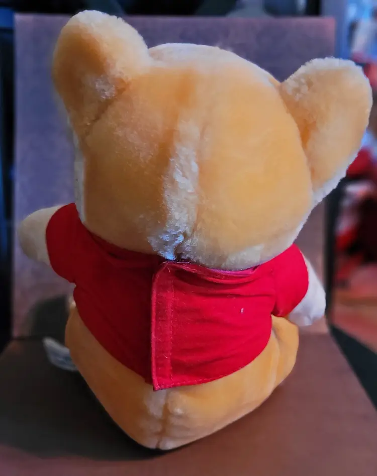 1985 Grad Nite Plush Pooh Bear - As Is
