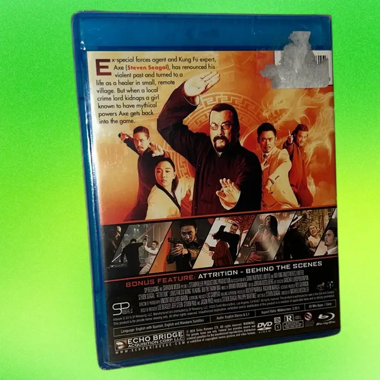 Attrition Blu-ray, read description