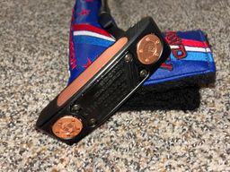 Scotty Cameron Custom Button Back Terillyium Newport RH Putter DLC & Sight Dot MIll