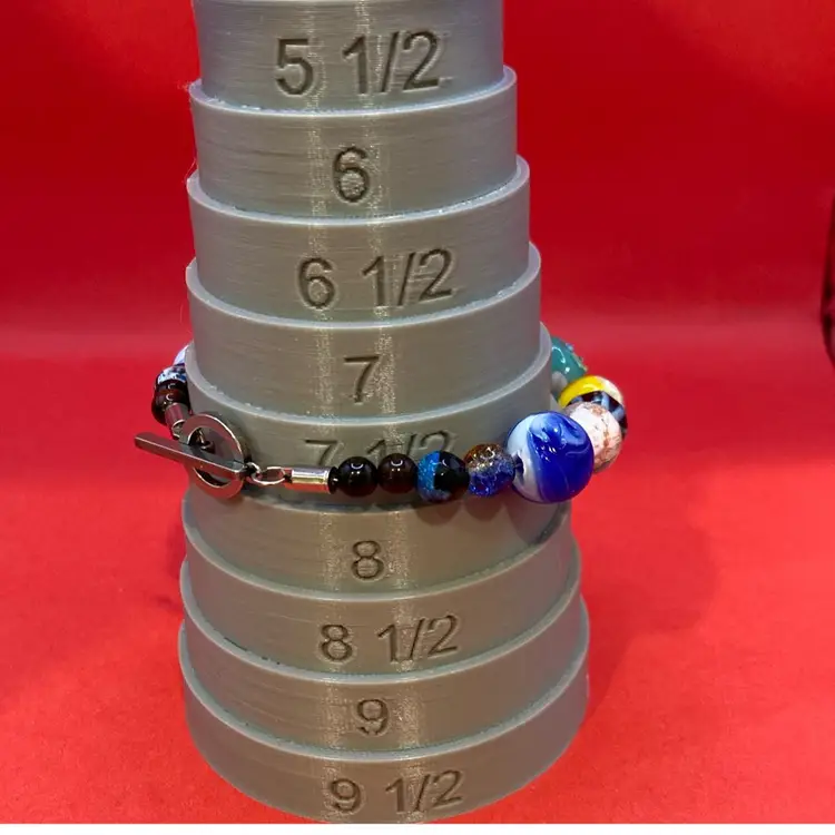 Handmade By Me Lapis Lazuli Charm Gemstone Size 7 1/2 Limited Edition!