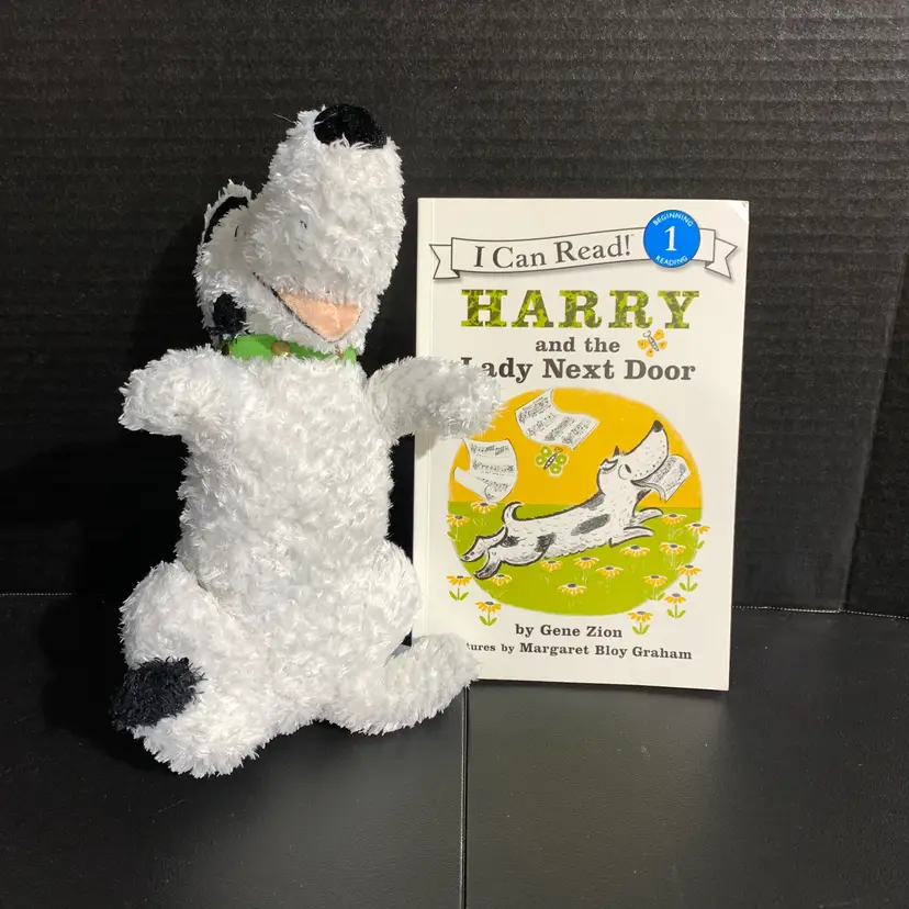 Harry the Dog Plush & Book