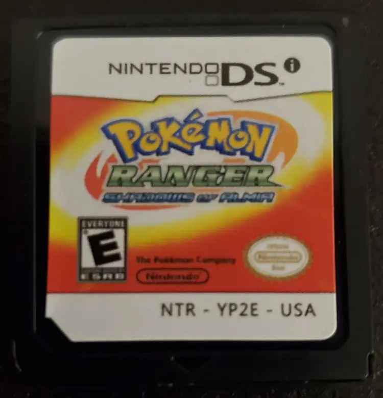Pokemon Ranger Shadows of Almia Video Game Cartridge Nintendo DS
