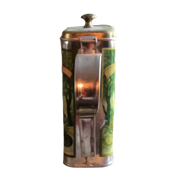 Vintage Guile D’Olive Vierge Clarifiee Vercherin & C. Olive Oil Tin