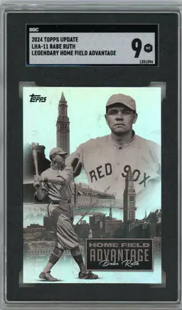 2024 Topp Update Babe Ruth Home Field Advantage SGC9